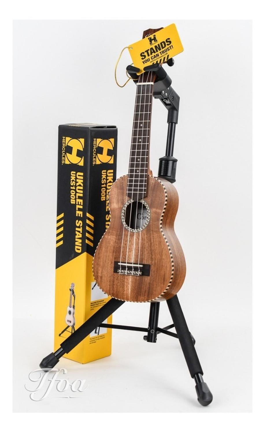 Hercules Uks100b Soporte Para Ukelele Sistema Auto Grip