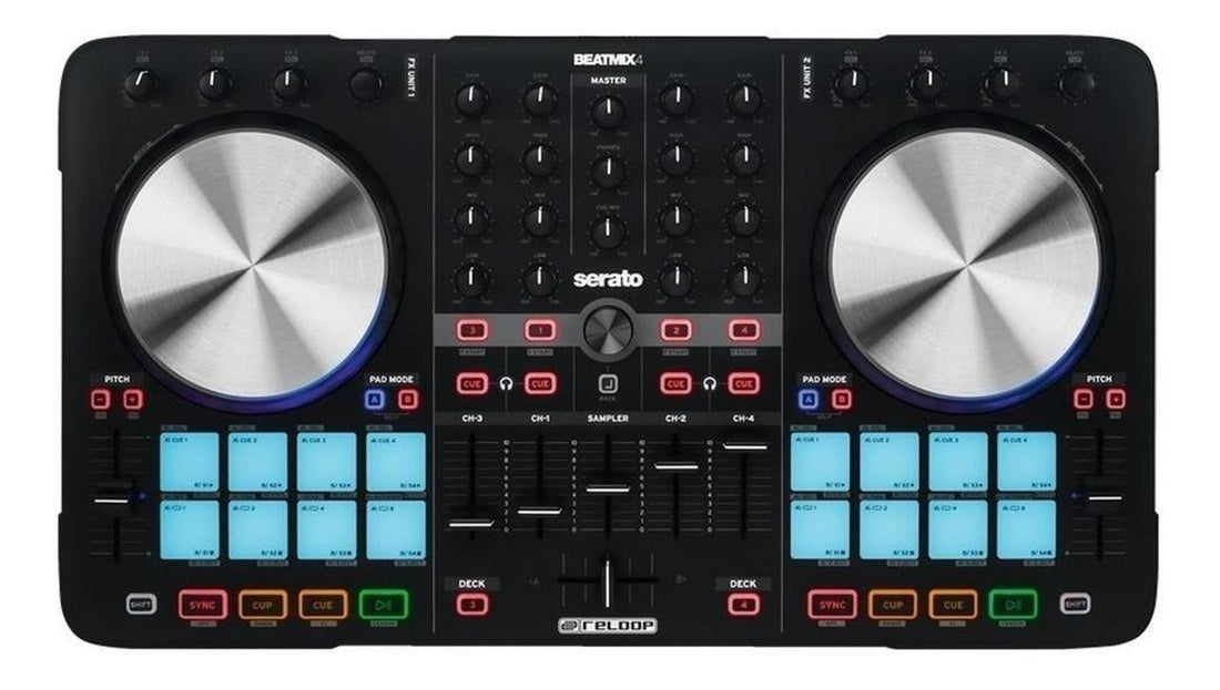 Controlador Dj Reloop Beatmix 2 Mk2 Negro De 2 Canales