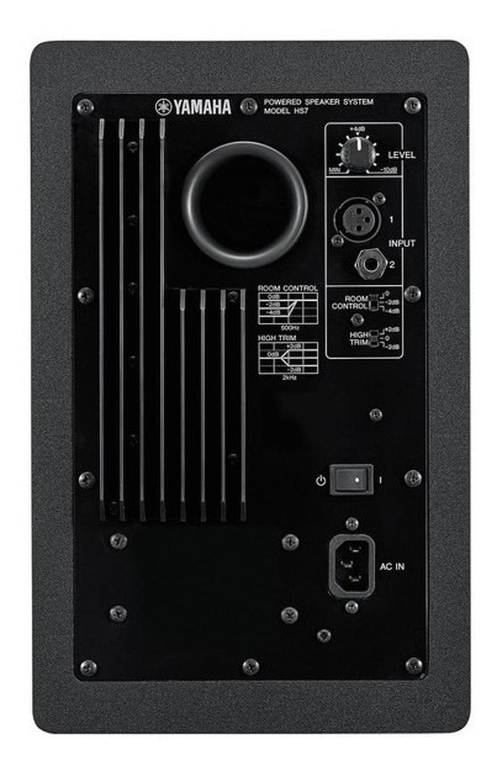 Yamaha Hs7 Monitores De Estudio Negro Mpair Edición Especial