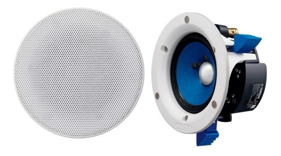 Audio Installation 6 Speakers Ceiling Yamaha Nsic400 Amp Mx4