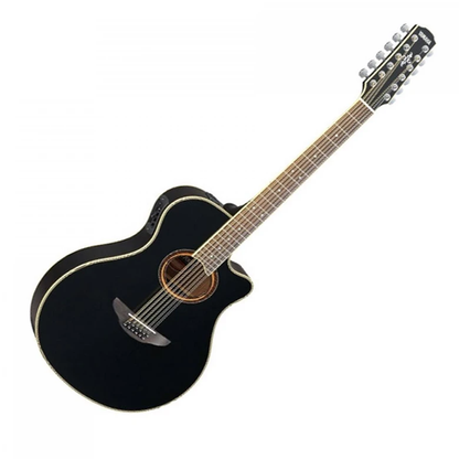 Guitarra Electroacústica Yamaha Apx700ii Para Diestros Black