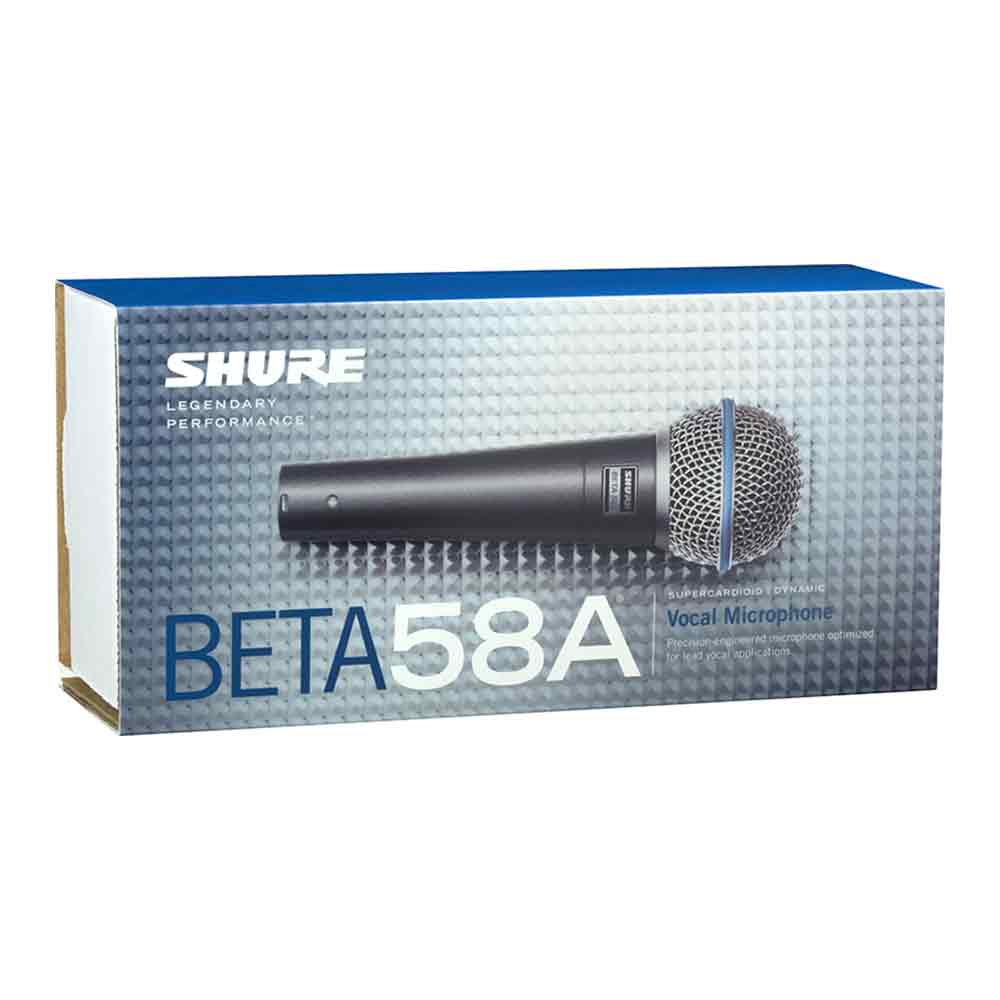 Micrófono Inalámbrico Shure Beta Series Beta 58a Dinámico