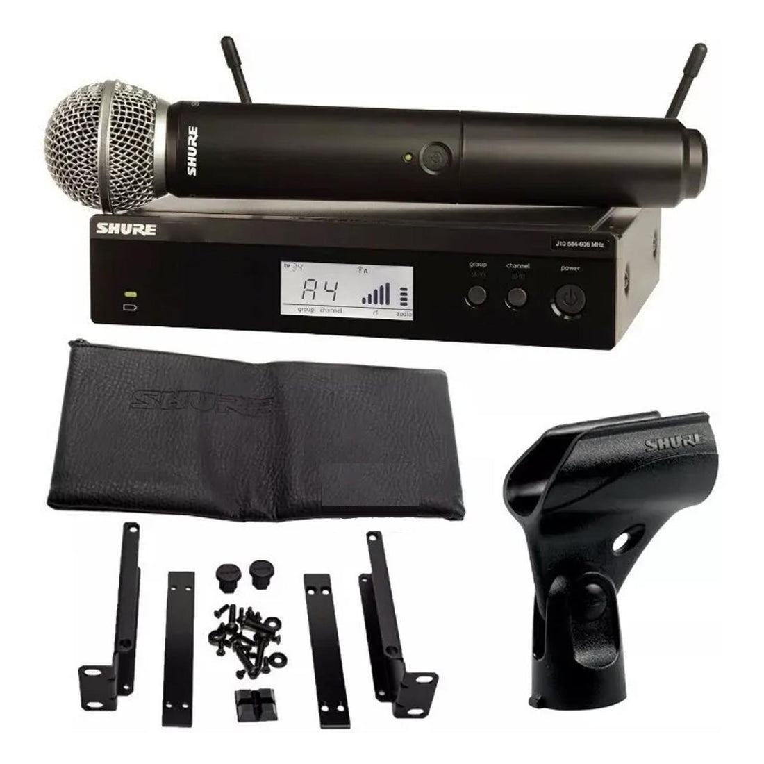 Sistema inalámbrico para voz, con micrófono SM58