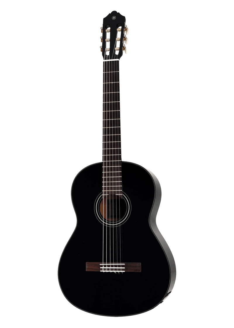Guitarra Acústica Yamaha C40BL Cuerdas de Nylon-Negra