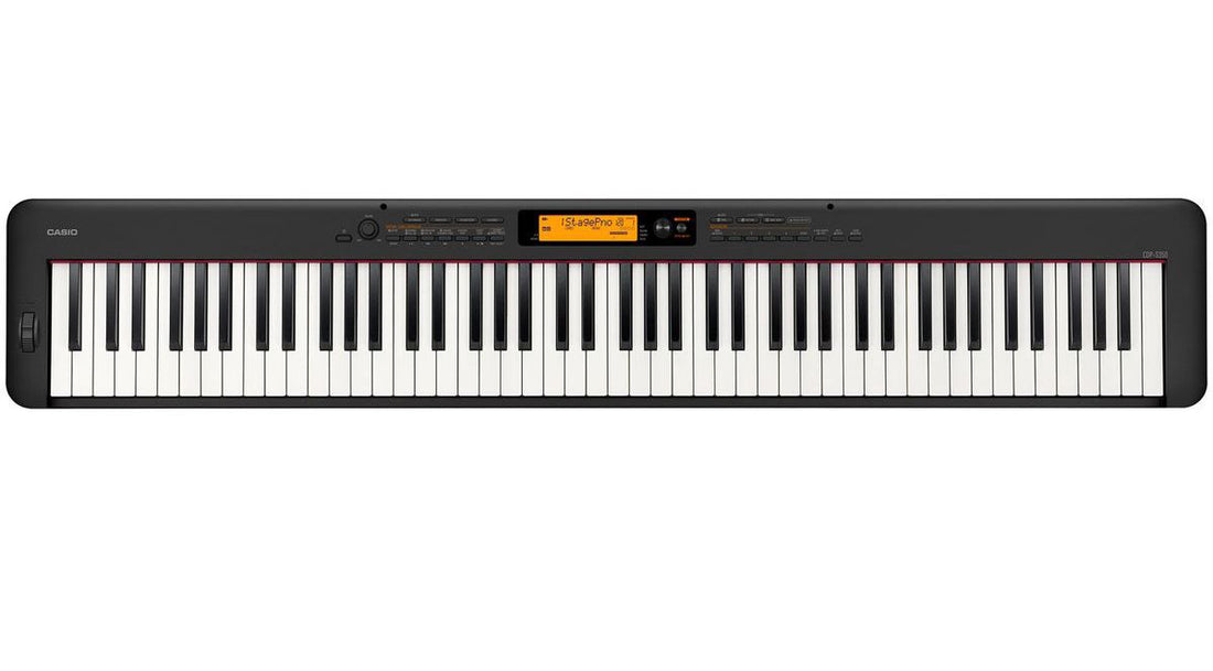 Piano Digital De 88 Teclas Casio Cdp-s360bk Negro