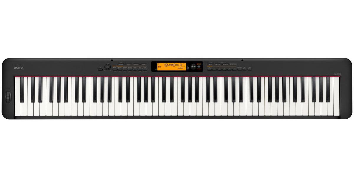 Piano Digital De 88 Teclas Casio Cdp-s360bk Negro