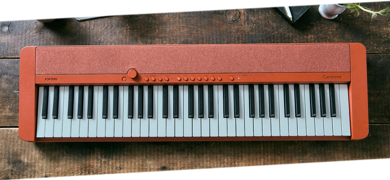 Teclado Musical Casio Casiotone CT-S1 Rojo