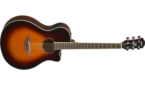 Yamaha Apx600OVS Guitarra Electroacústica Sunburst Derecha