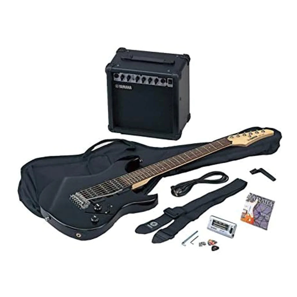 Guitarra Yamaha Erg121gpii Negra Electrica Negra Paquete