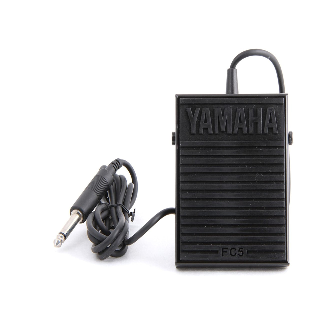 Pedal de sostenido compacto Yamaha FC5 para teclados portátiles, negro
