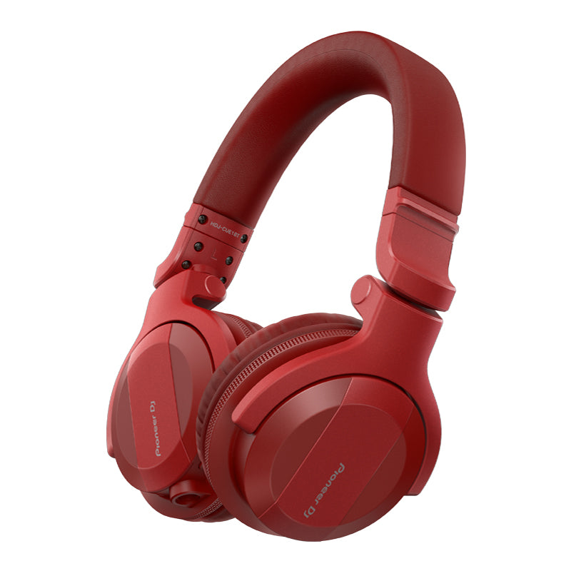 Pioneer Audifonos HDJ-CUE1BTR Bluetooth para DJ, Color Rojo