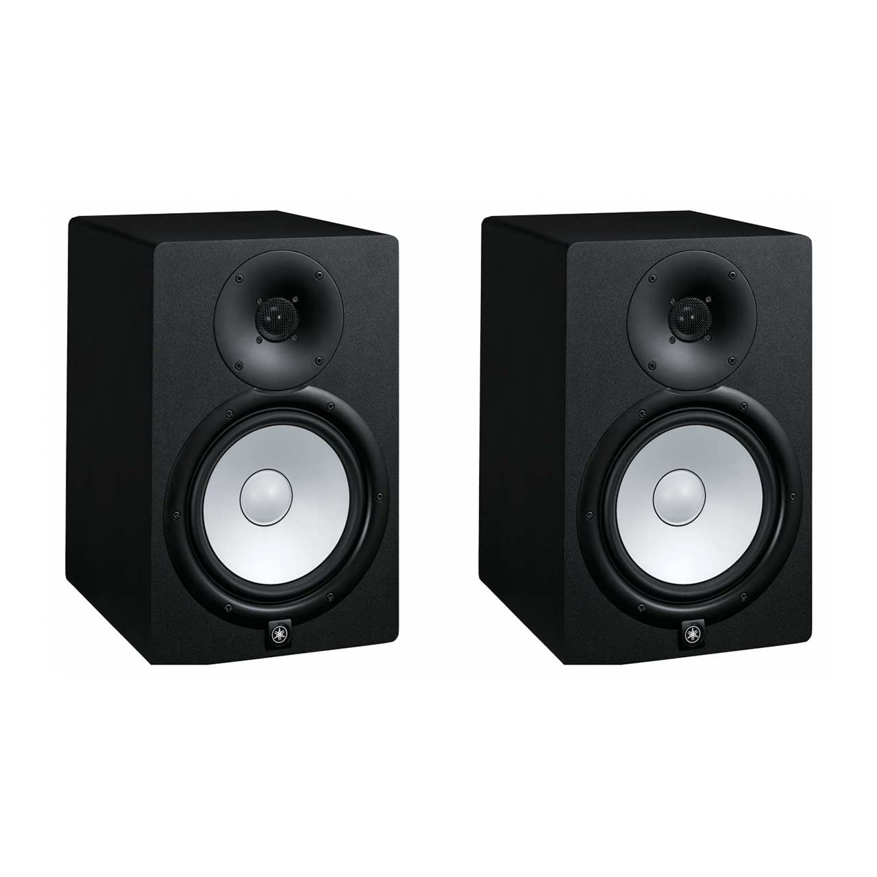 Par de monitores Yamaha Hs8 Biamplificados color Negro