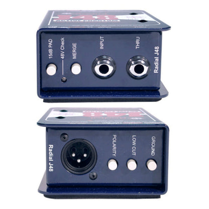 Radial Caja Directa Activa Phantom Power J48