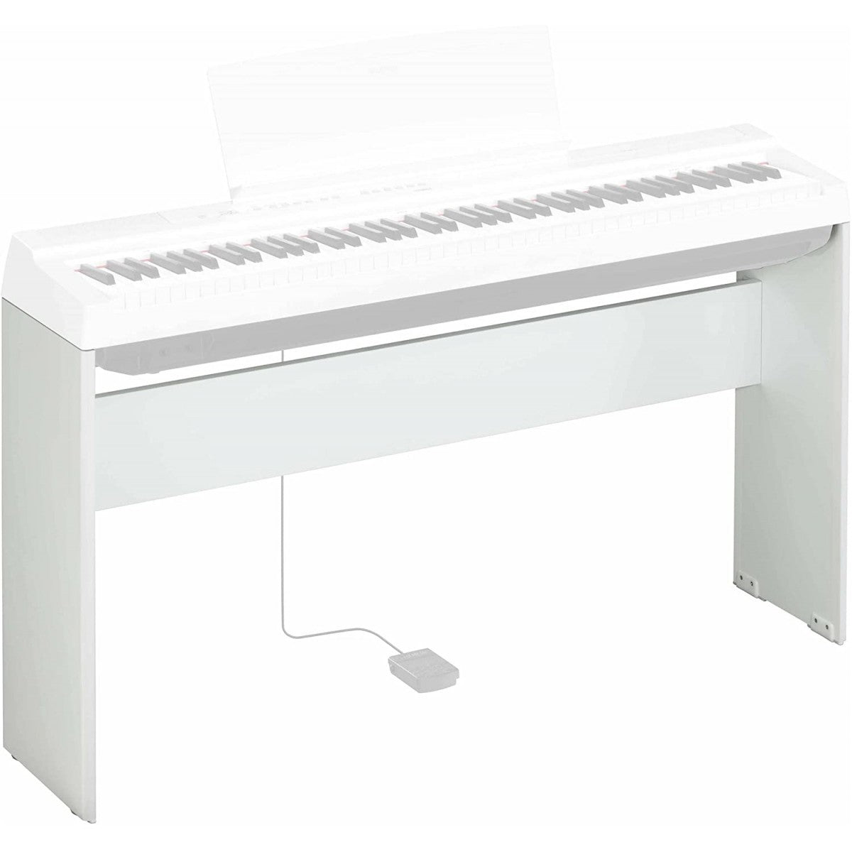 Base para Piano Digital P125 Yamaha L125WH-Blanco