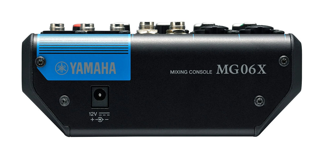 Yamaha Mezcladora 6 Canales Con Efectos Mg06x