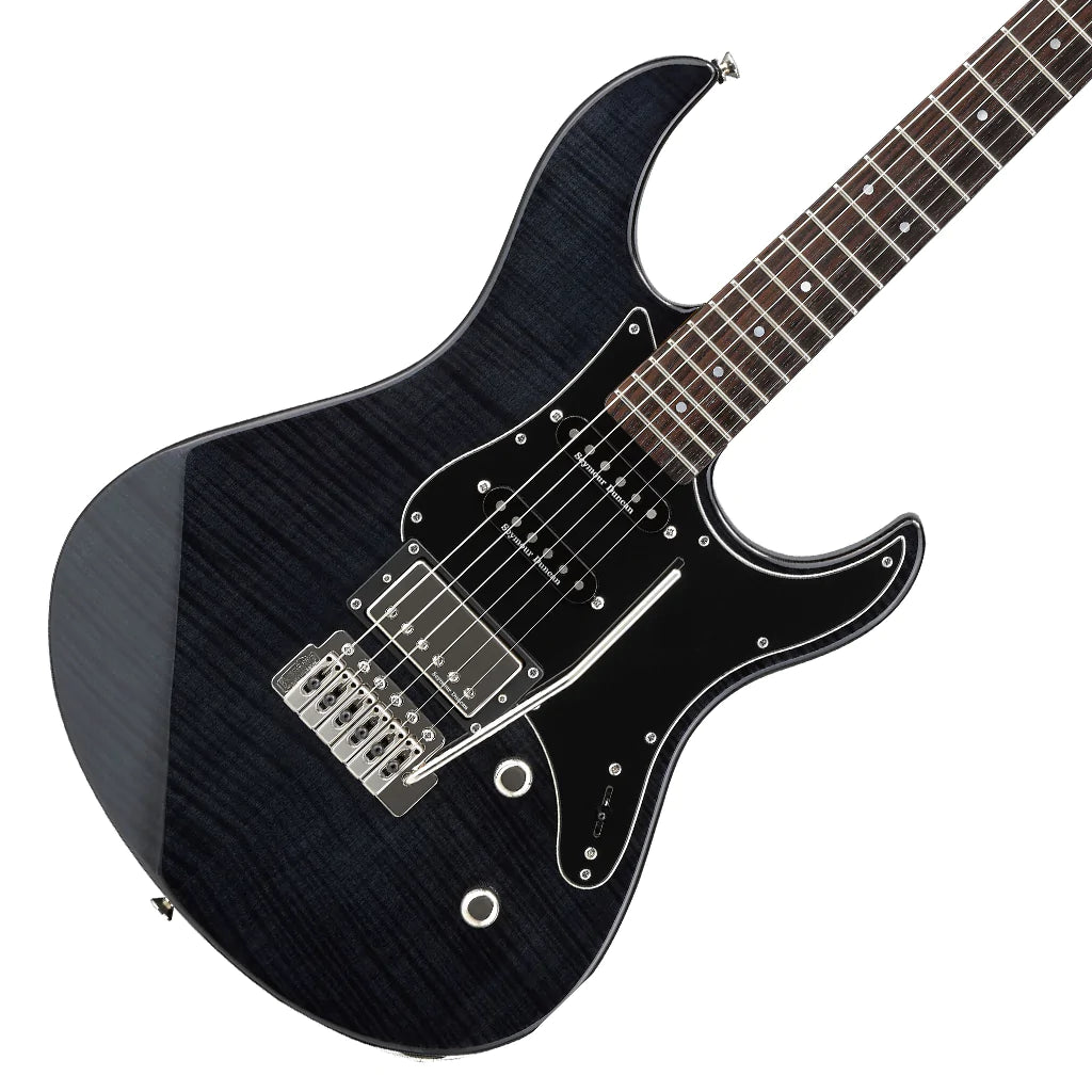 Yamaha Pacifica 612vii Guitarra Electrica Flame Maple Black