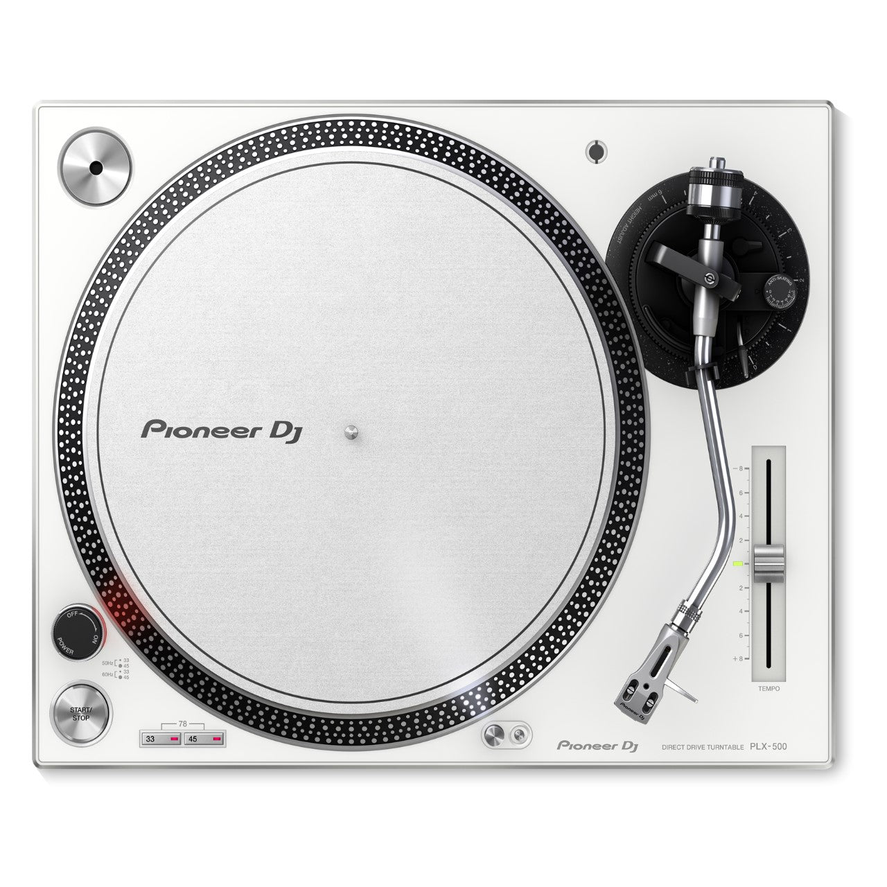 Pioneer DJ Tornamesa de Tracción Directa Plx500 Blanco