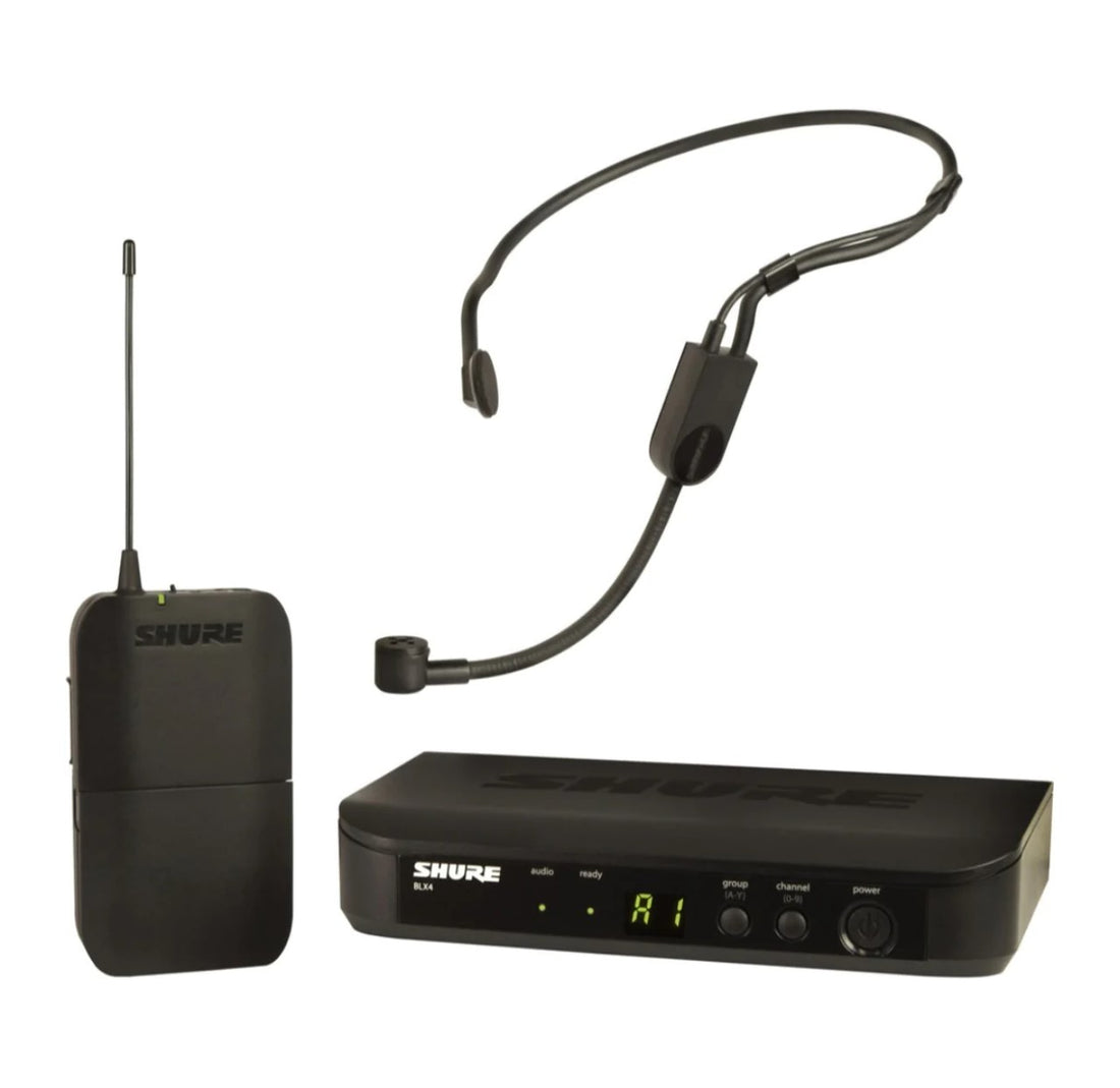 5-piece package BLX14/P31 wireless headset microphone system