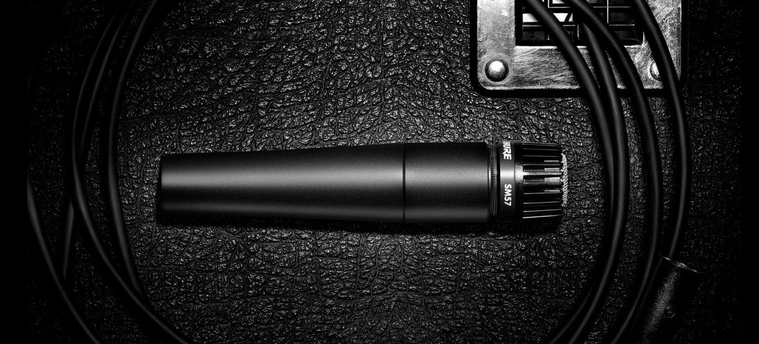 SHURE DYNAMIC CARDIOID INSTRUMENT MICROPHONE SM57-LC