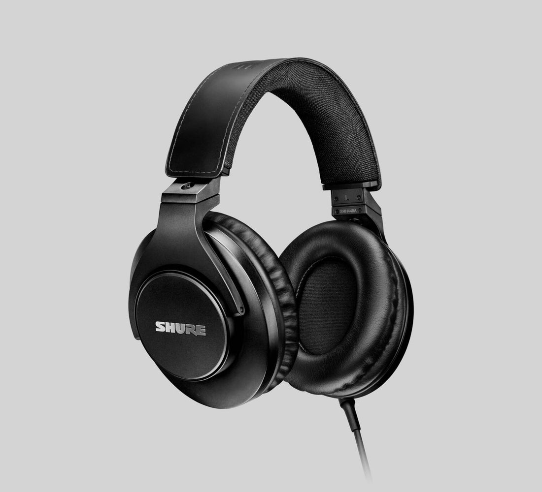 Shure Professional Over-Ear Headphones SRH440 Black