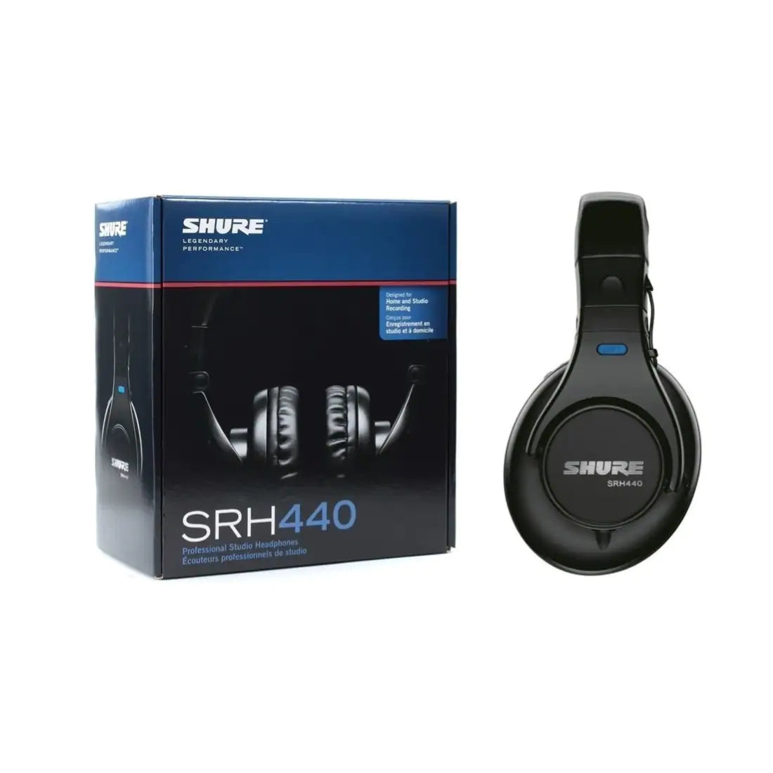 Shure Professional Over-Ear Headphones SRH440 Black