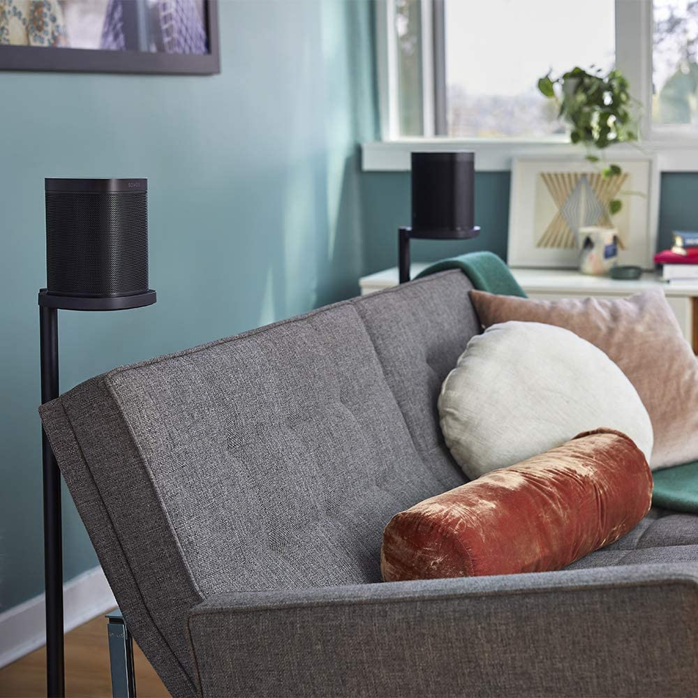 Ss1fsww1 Pair of Pedestals for Sonos One Black