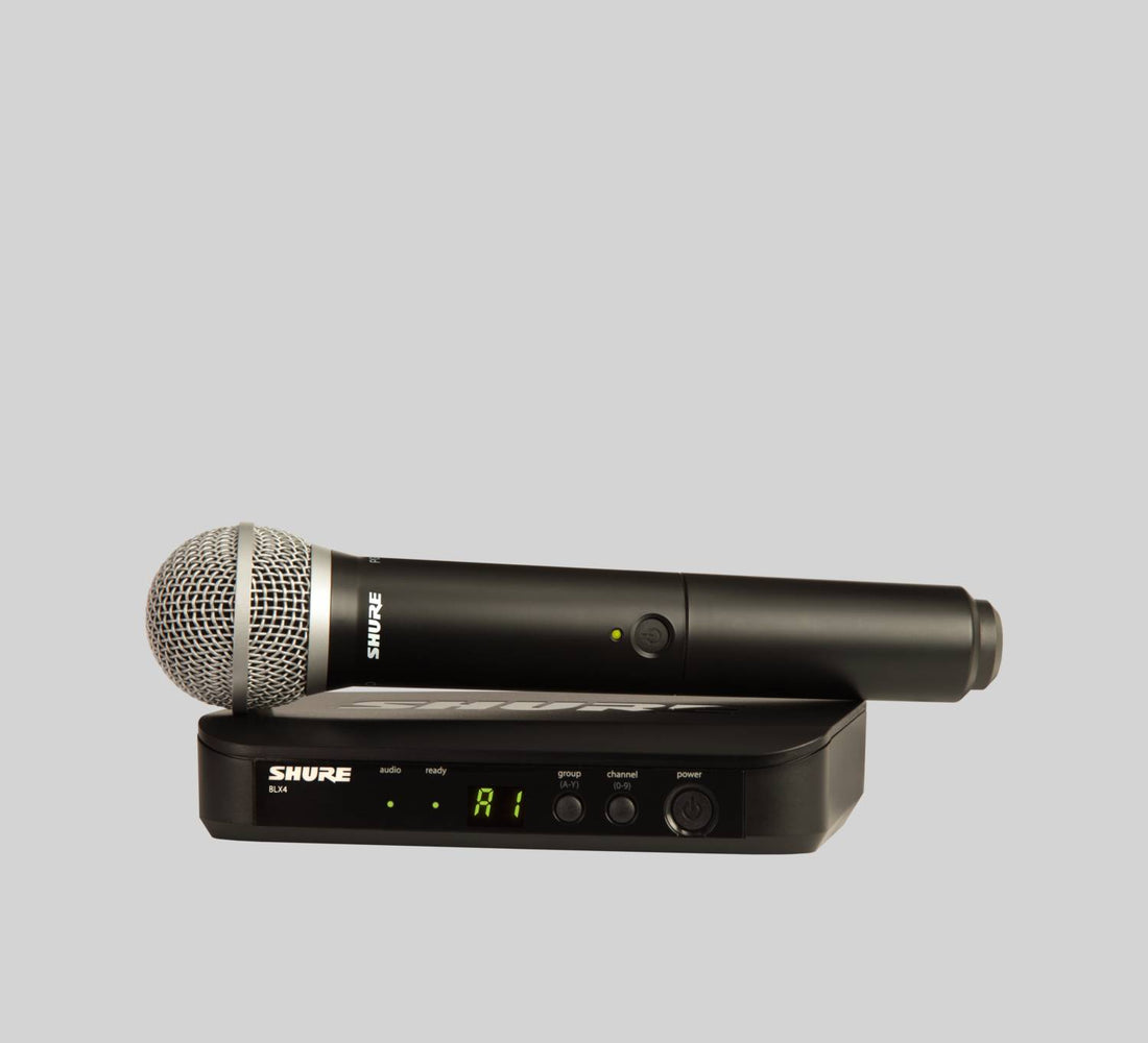 Shure BLX24/PG58 Handheld Wireless Microphone
