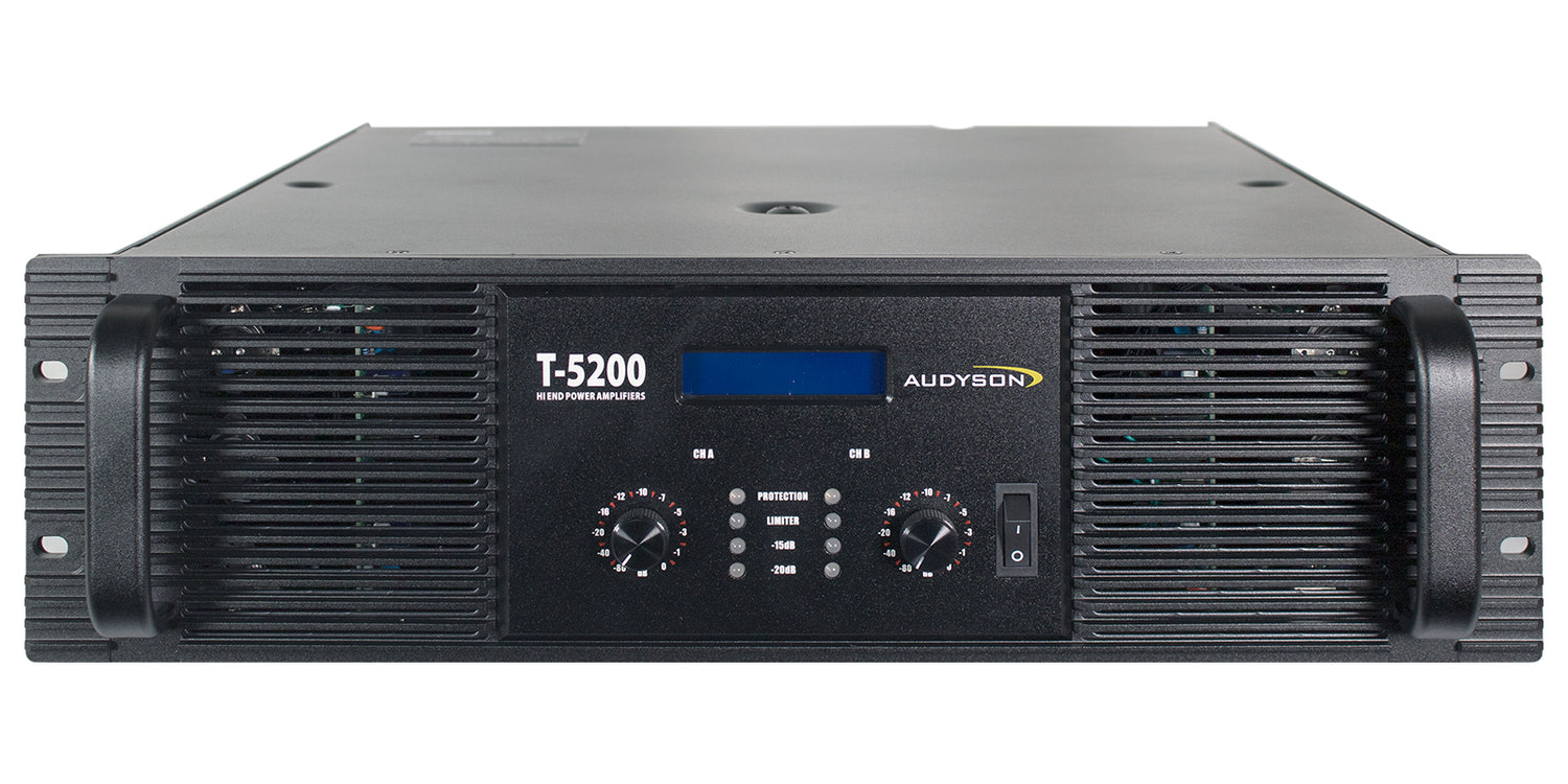 Amplificador Poder De 5400w Audyson Modelo T-5200