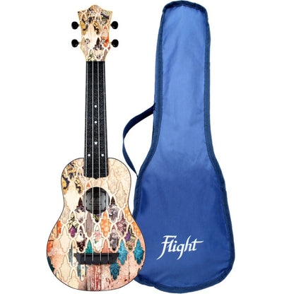 Ukelele Soprano Con Funda FLIGHT TUS40-GRAN