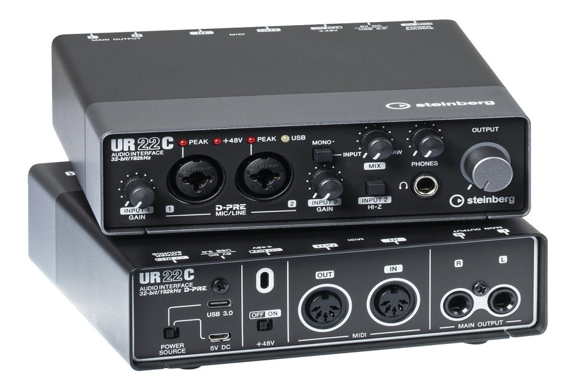 Steinberg Ur22c 2 X 2 Usb 3.0 Interfaz De Audio