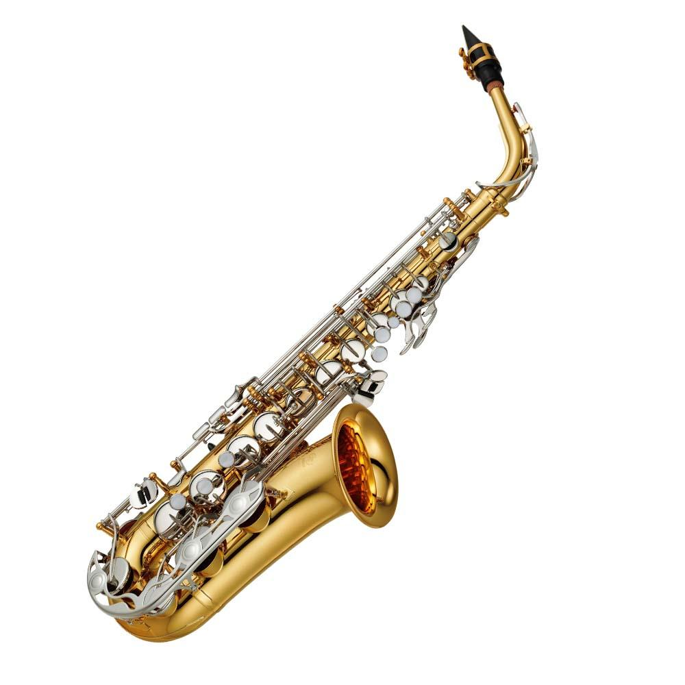 Yamaha Saxofón Alto Mib Con Llaves Niqueladas Yas26