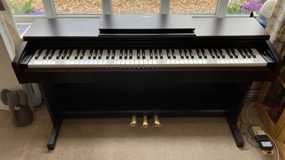 Piano Eléctrico Completo Yamaha Arius Ydp145rset Café
