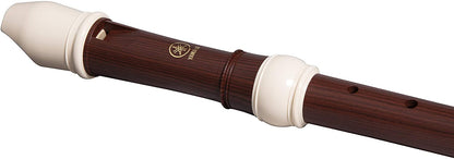 Yamaha Yra-312b Flauta Alto Recorder Acabado De Palisandro