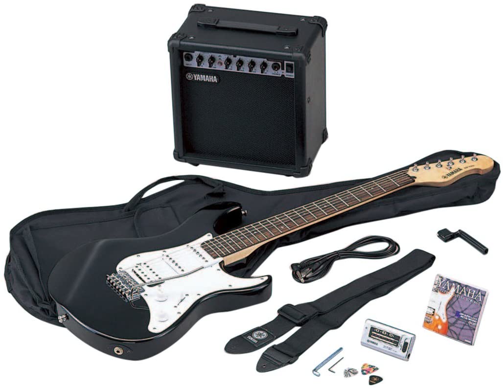 Yamaha Paquete De Guitarra Electrica Eg112gpiibl Black