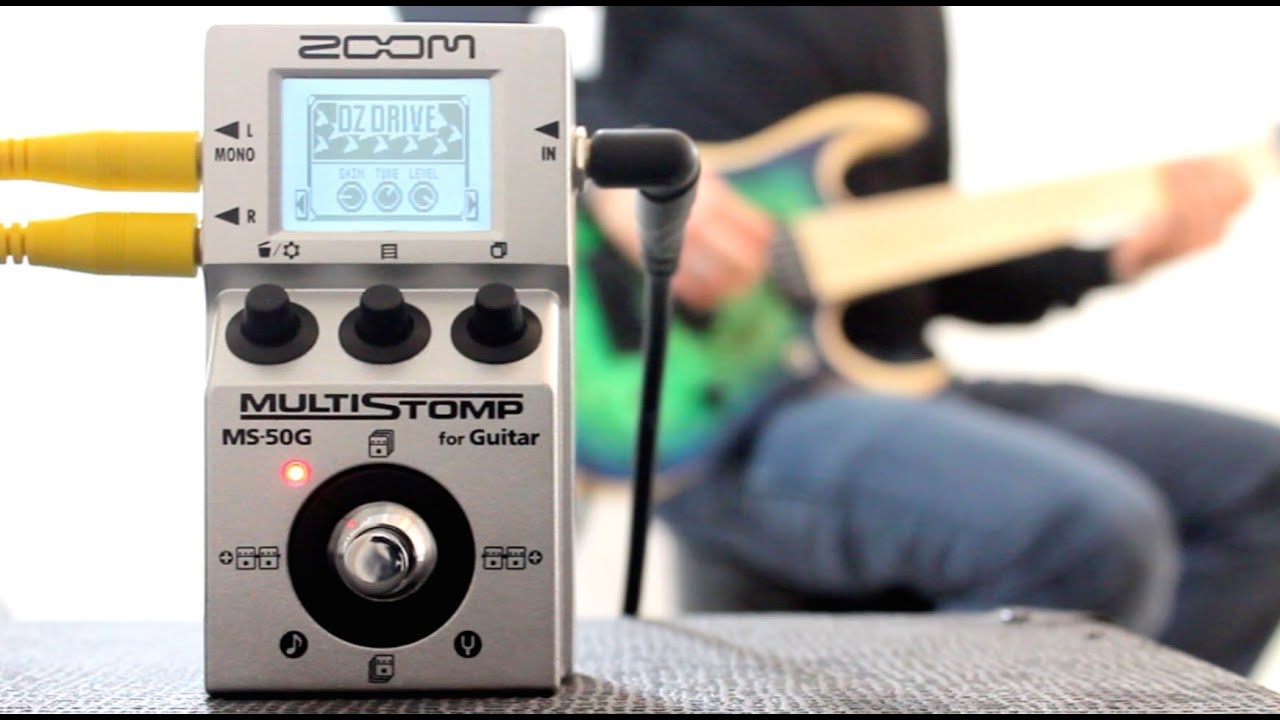 Zoom Pedal Para Guitarra Multiefectos ZMS50G