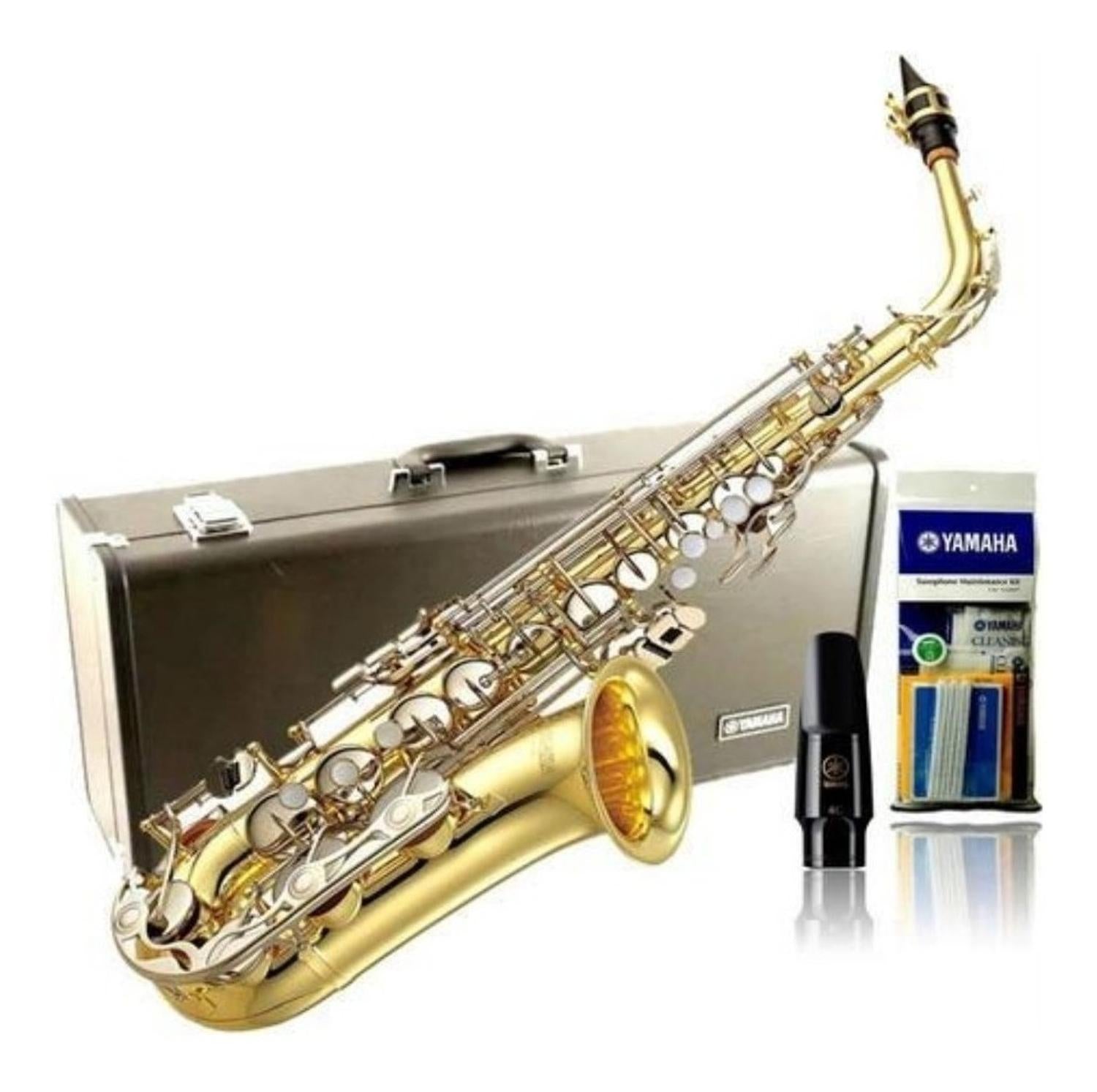 Yamaha Yas-26 Saxofon Alto Eb Con Estuche Y Venova De Regalo