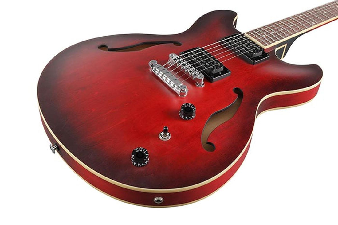 Ibanez As53-SRF Red Semi-Hollow Electric Guitar