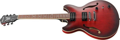 Ibanez As53-SRF Guitarra Electrica Semihueca Roja