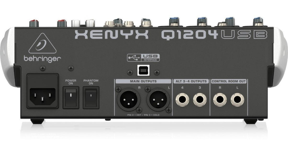 Behringer Xenyx Q1204usb 12-Channel Mixer with USB Interface