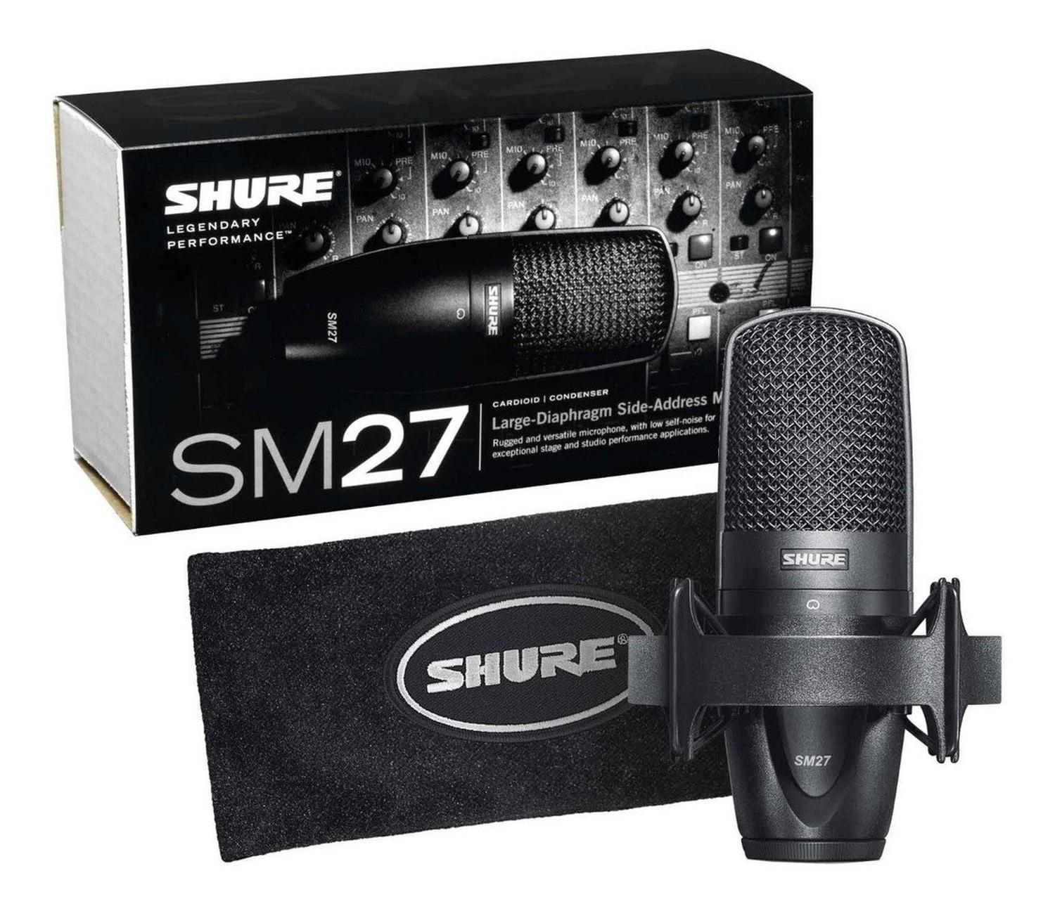 Shure Sm27 Microfono Condensador Multiproposito Original