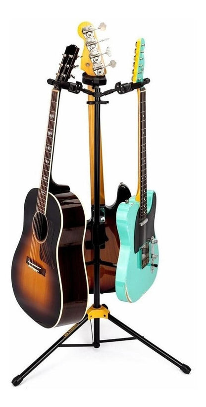 Hércules Gs432b-plus Atril Soporte Stand Triple 3 Guitarras.