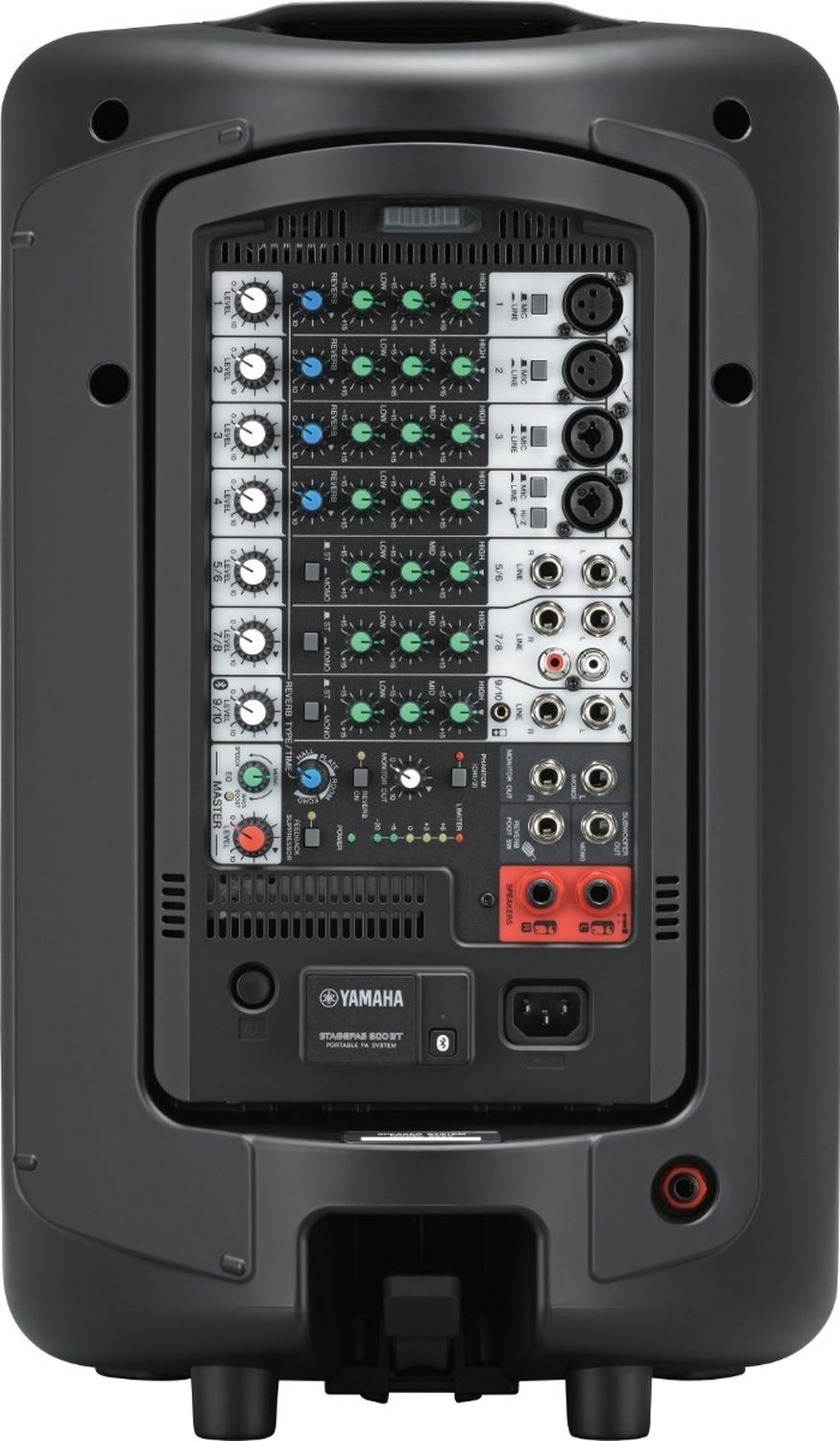 Yamaha Stagepas 600bt Sistema De Audio Portátil Con Bases