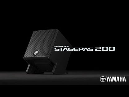 Yamaha STAGEPAS200 Sistema PA portátil, Bluetooth color Negro