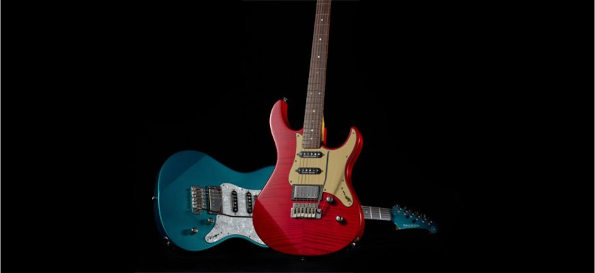 Yamaha Pacifica Pac612viifmx Guitarra Electrica Roja