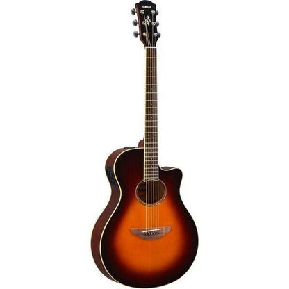 Yamaha Apx600OVS Guitarra Electroacústica Sunburst Derecha